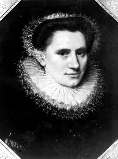 Portrait of a woman by Adriaen Thomasz Key